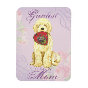 Imán Madre del corazón del Komondor