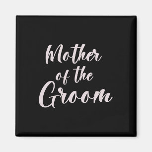 Imán Madre Del Equipo Boda De Groom Tee De La Madre De