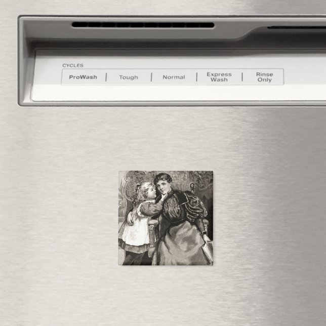 Imán Madre e hija de cosecha (In situ (lavavajillas))