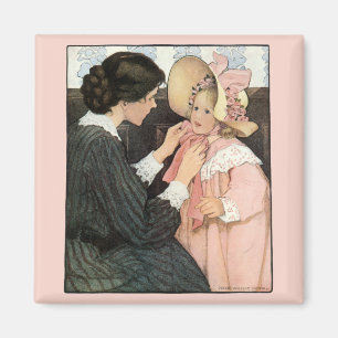 Imán Madre e hijo de Jessie Willcox Smith