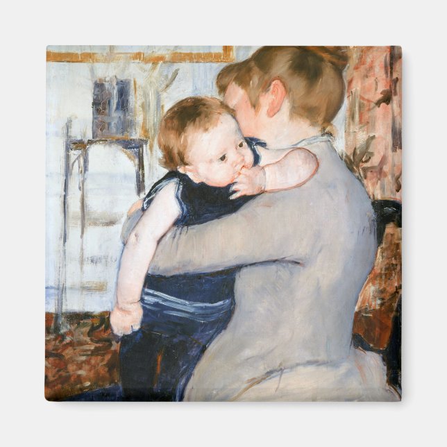 Imán Madre e hijo, Mary Cassatt (Frente)