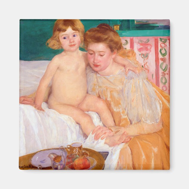 Imán Madre e hijo, Mary Cassatt (Frente)