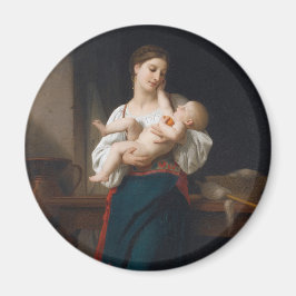 Imán Madre e hijo (por Bouguereau)