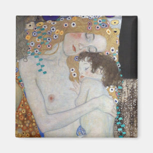 Imán Madre e hijo por Gustav Klimt