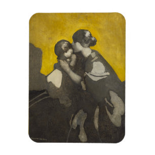 Imán Madre e hijo (por Norah Neilson Gray)