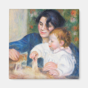 Imán Madre e hijo, Renoir