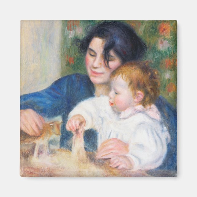 Imán Madre e hijo, Renoir (Frente)