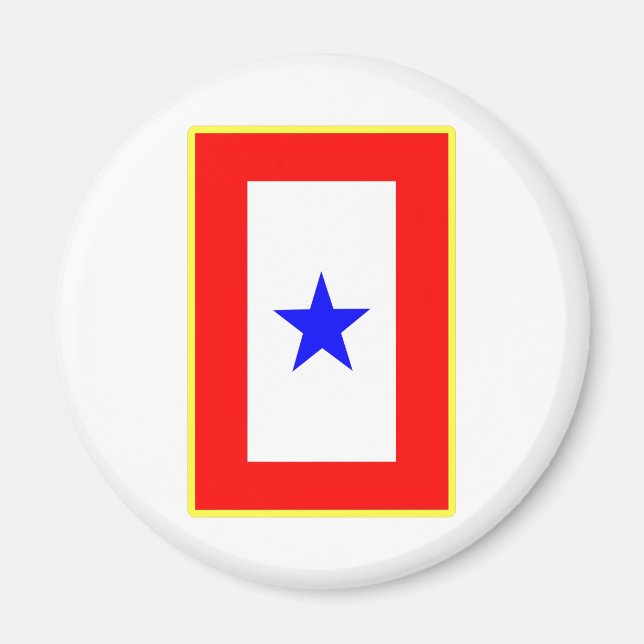 Imán Madre Estrella Azul (Frente)