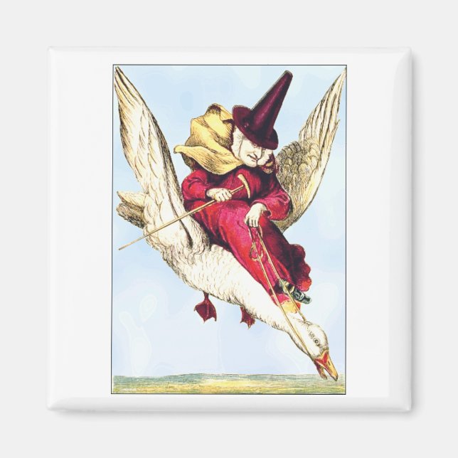 Imán Madre Goose (Frente)