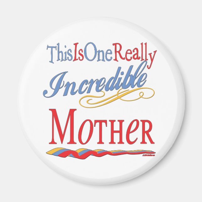 Imán MADRE increíble (Frente)