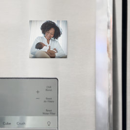 Imán Madre madre foto familiar de bebé personalizada