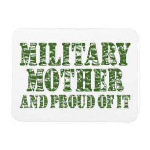 Imán Madre militar y orgulloso de ella