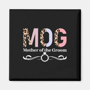 Imán Madre Mog De La Madre Del Leopardo Del Groom