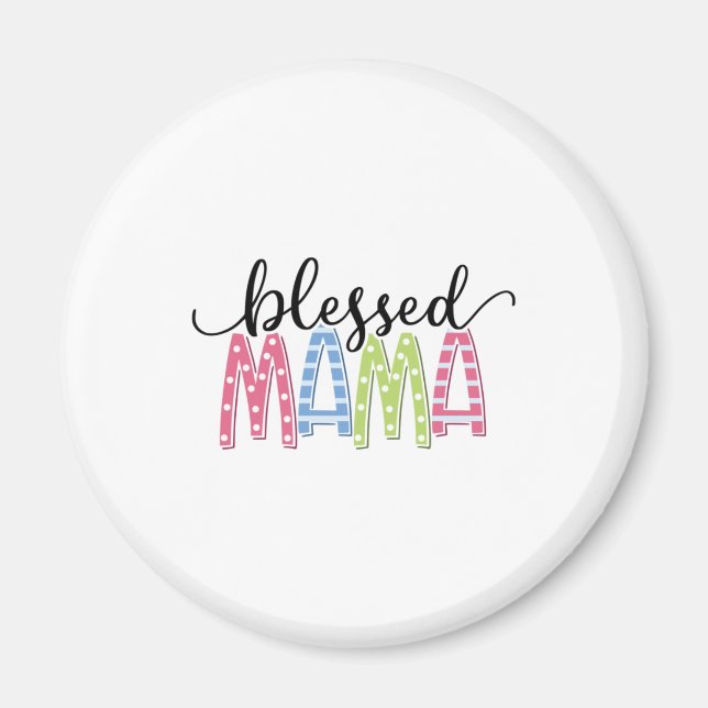 Imán Madre Regalo Bendita Mamá (Frente)
