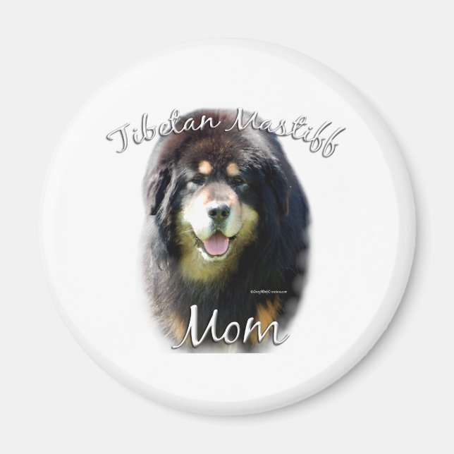 Imán Madre tibetana mastiff 2 (Frente)