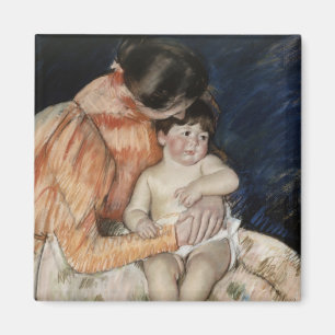 Imán Madre y niño, 1890s