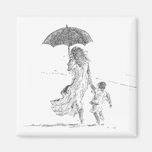 Imán Madre y niño Sri Lanka