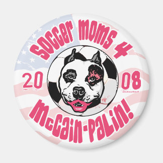 Imán Madres de fútbol 4 McCain Palin