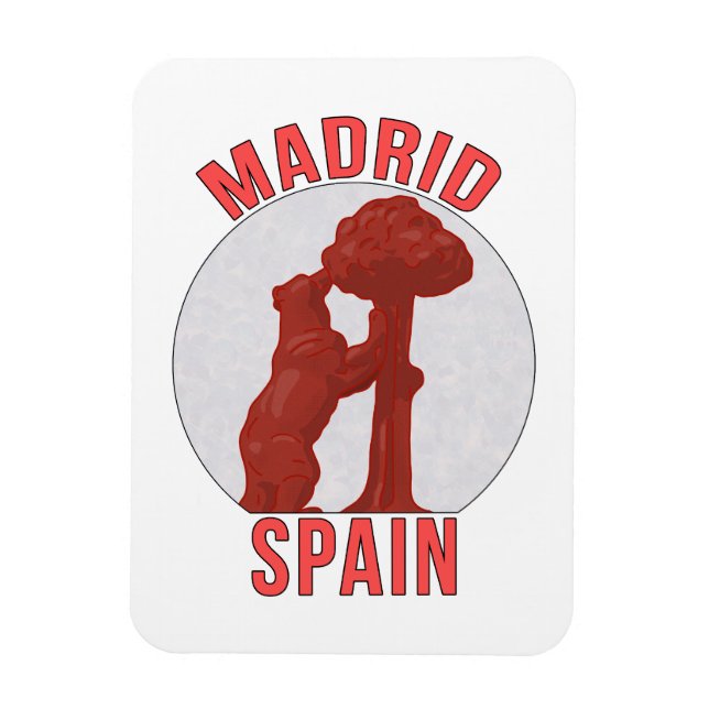 Imán Madrid España (Vertical)
