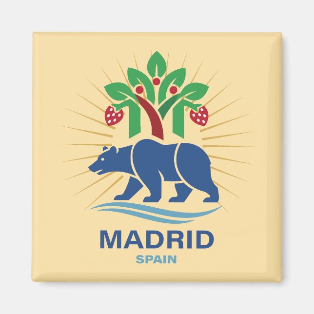 Imán Madrid España Europa (Frente)