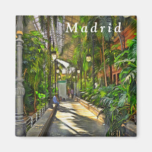 Imán Madrid. Estación de Atocha. Invernadero