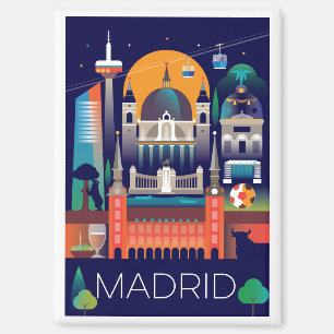 Imán Madrid Refrigerator Magnet