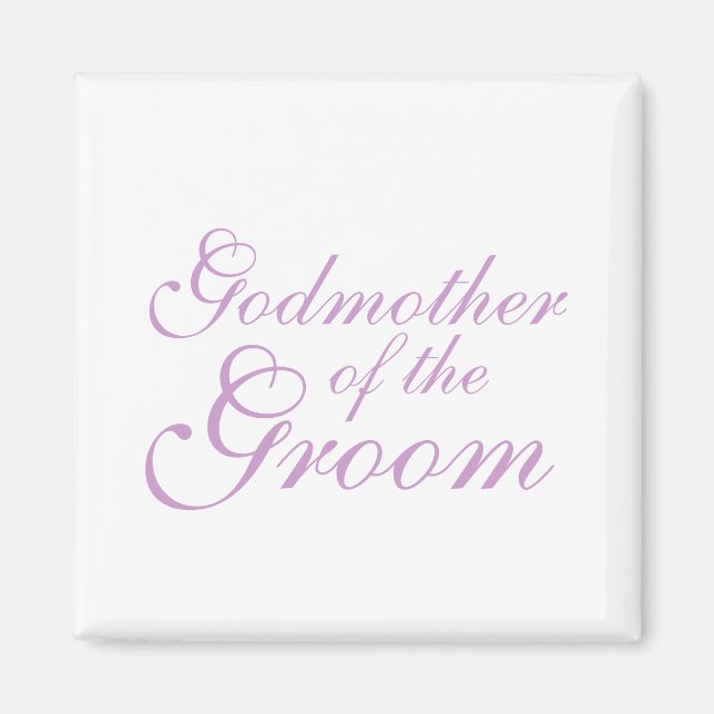 Imán Madrina del Groom (Frente)