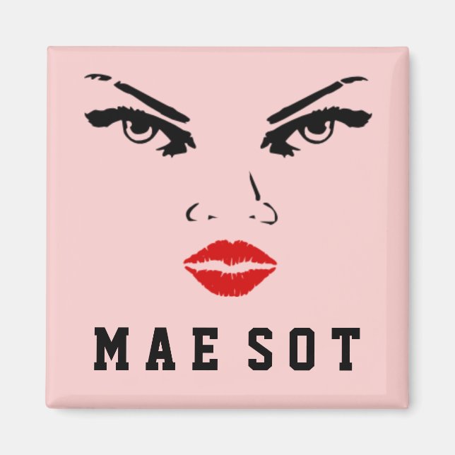 Imán Mae Sot, mujer tailandesa (Frente)