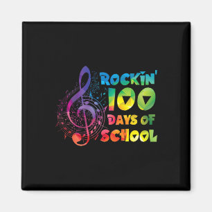 Imán Maestra -arroja 100 Días De Clave De Música Escola