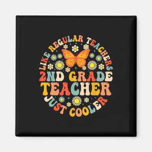 Imán Maestra de 2do Grado Como Una Maestra Normal Pero 