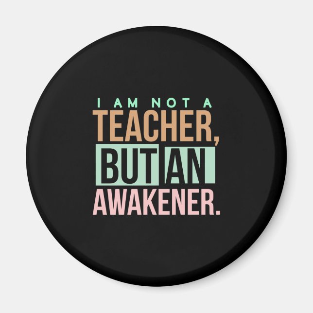 Imán Maestra De Arte Y Awakener (Frente)