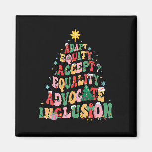 Imán Maestra De Educación Especial De Xmas Funny Sped
