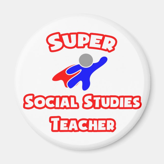 Imán Maestra de Estudios Súper Sociales (Frente)