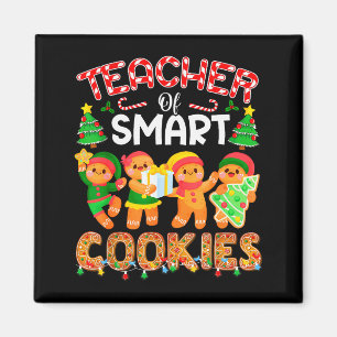 Imán Maestra De Galletas Inteligentes Navidad Dulce Pan