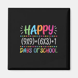 Imán Maestra de matemáticas divertidas 100 días de fórm