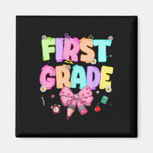Imán Maestra de primer grado preppy vuelve a la escuela