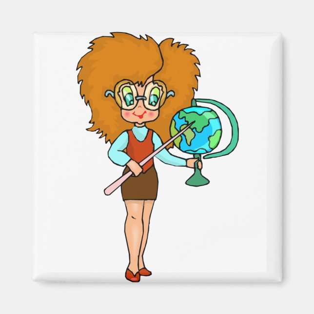 Imán Maestra de Silly (Frente)