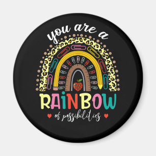 Imán Maestra Eres Una Posibilidad De Arcoiris Enseñando