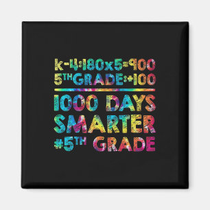 Imán Maestra Grado 1000 Días Más Inteligente 100 Días E