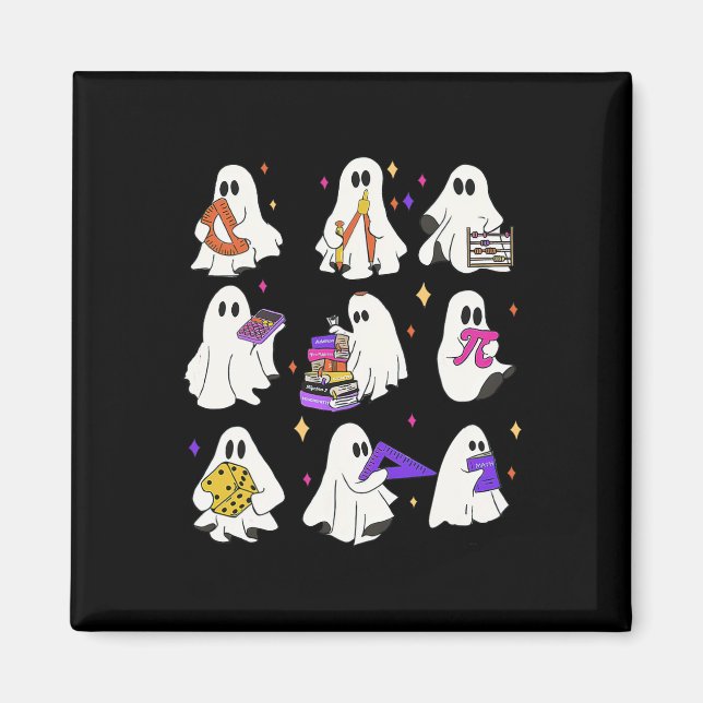 Imán Maestra Halloween (Frente)