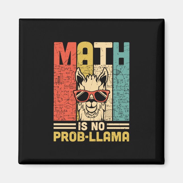 Imán Maestra Matemática No Es Problema (Frente)
