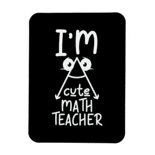 Imán Maestra matemática Soy Maestra