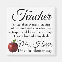 Maestra Rockstar (personalizable)