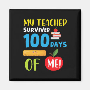 Imán Maestra Sobrevivió A 100 Días De Mí Diversión 100
