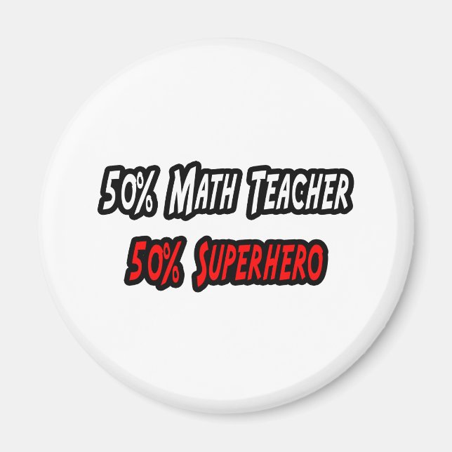 Imán Maestra / Superhéroe (Frente)