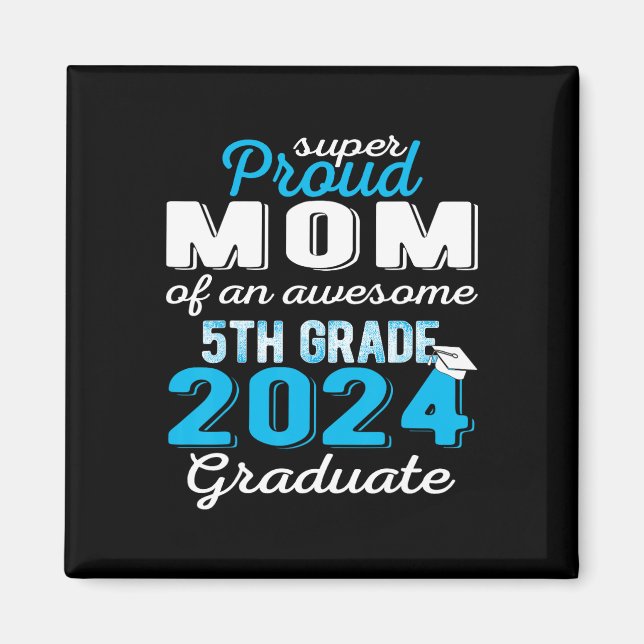 Imán Maestría De 5º Graduado 2024 (Frente)