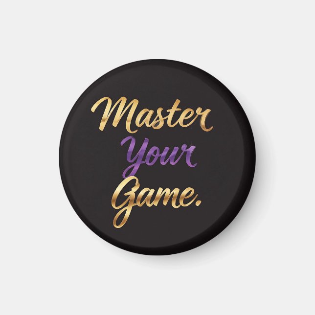 Imán Maestría tu juego (Frente)