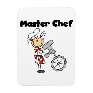 Imán Maestro Chef - Femenino