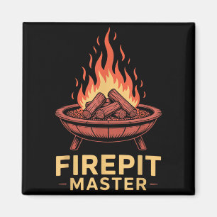 Imán Maestro de fogata Camping Fuego de campamento Camp