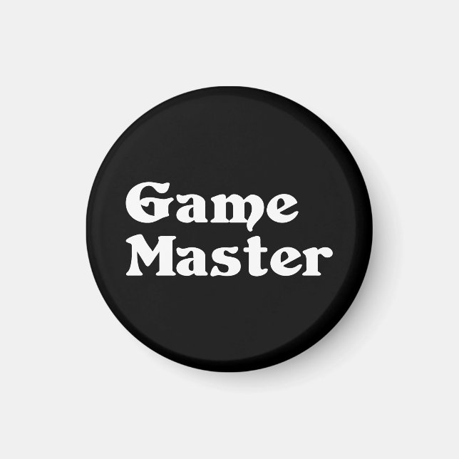Imán Maestro de juegos (Frente)